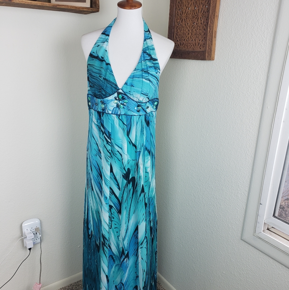 Bisou Bisou floral maxi dress